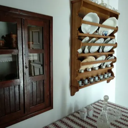 Ferienhaus Traditional Stone House With Panoramic Mountain View Apérathos